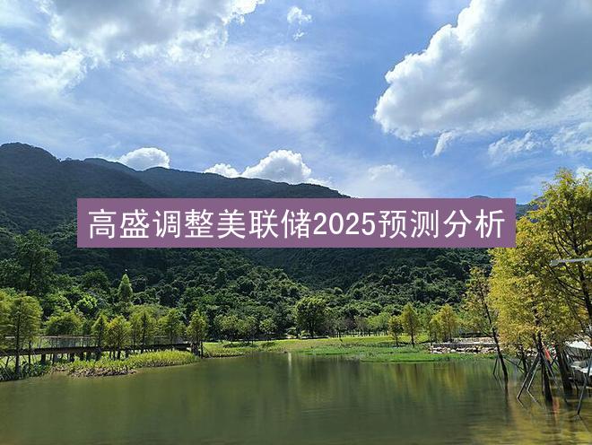 高盛调整美联储2025预测分析