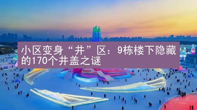 小区变身“井”区：9栋楼下隐藏的170个井盖之谜